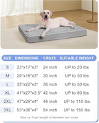 KSIIA Orthopedic Dog Bed for Crate Large Dog Bed - Image 6