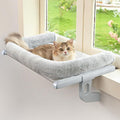 Cat Window Sill Perch with Large Bolster, Pet Hammock Bed by Zoratoo