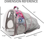 Galaxy Pink Cat Backpack Carrier - Image 2