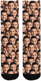 MyPupSocks Custom Personalized Photo Pet Face Socks, Cat and Dog Tracks Paws - Image 5
