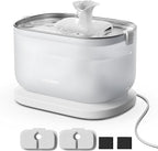 PETLIBRO Cat Water Fountain, Cat Fountain Indoor Stainless Steel Tray, by PETLIBRO