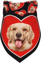 Custom Dog Bandana for Cat Dog Pet Add Your Design Personalized Neckwear - Image 6