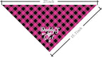 Dog Bandana, My Dad is My Hero, Dogs Scarf Classical Printing, Dogs Scarf - Image 2