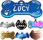 Stainless Steel Personalized Pet ID Tags, Art Design by Unknown