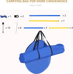 PawHut 4PC Obstacle Dog Agility Training Course Kit Backyard Competitive - Image 7