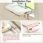 Cloud-Soft Cat Window Sill Perch - Image 7