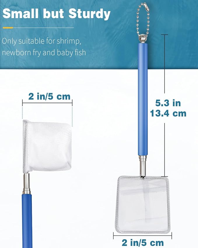 Pawfly 2 Inch Aquarium Shrimp Net - Image 7