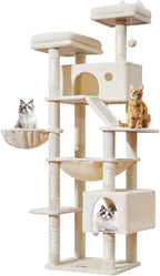 Taoqimiao Cat Tree 71-Inch, Cat Tower - Image 9