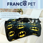 Franco Pet Batman DC Comics Bat Shield Logo Super Soft Cozy Waterproof - Image 5