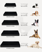 KSIIA Orthopedic Dog Bed Crate Waterproof Pet Mats - Image 6