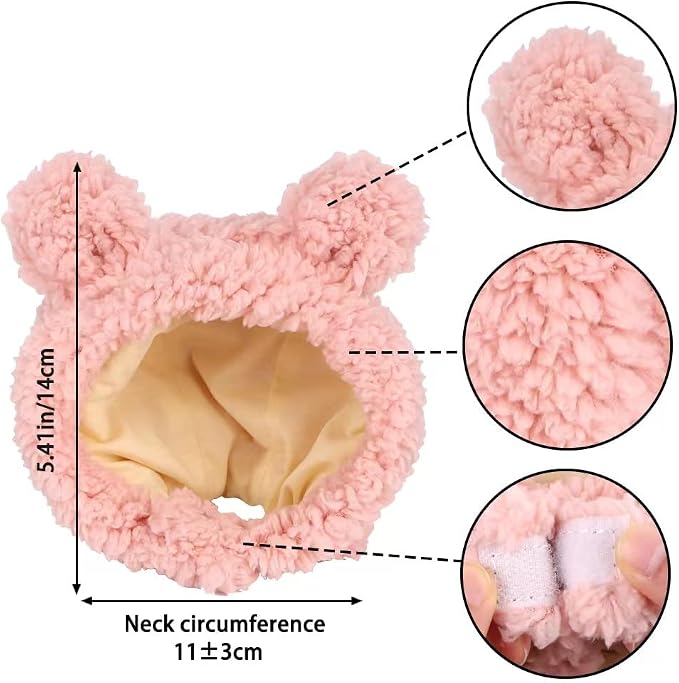 JOICEE Cute Cat Costume Warm Bear Hat - Image 3