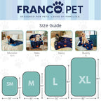 Franco Pet Superman DC Comics Super Soft Cozy Waterproof Sherpa-Backed Blanket - Image 3