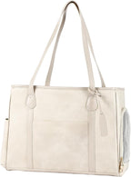 Stylish Dog Purse Carrier, Leather Pet Carrier Bag by Monanller