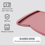 OHMO Dog Food Mat w/Residue Collection Pocket Silicone Pet Feeding Mat - Image 4