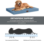 Large Outdoor All Weather Dog Bed, Waterproof Pet Bed - Image 3