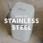 Litter Genie Platinum Pail Made of Durable Stainless Steel Includes 1 Easy Roll - Image 3