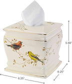 Avanti Linens - Tissue Box Cover, Decorative Countertop Accessories, Nature - Image 3