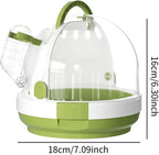 Parrot Travel Cage, Small Animal Carry Case, Breathable Hamster Carrier Cage - Image 2