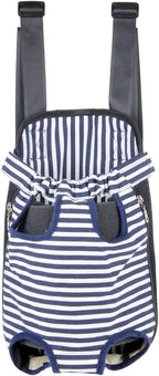 Dog Carrier Legs Out Front Pet Carrier Backpack Adjustable Puppy Cat Small Bag by YINGJEE