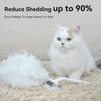 aumuca Undercoat Rake for Cats & Small/Medium Dogs – Deshedding Brush & - Image 4