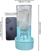 GPY Automatic Hanging Gravity Pet Feeder and Water Dispenser Set ，Automatic - Image 9