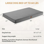 BFPETHOME Outdoor Dog Bed for Large Dogs, Waterproof, Orthopedic - Image 4