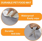 Pet Food Mat Pet Feeding Mat Silicone Placemat - Image 5