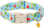 Easter Day Dog Collar, UP URARA PUP Easter Bunny Adjustable Pet Collar by UPURARAPUP