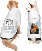 Custom Dog Hoodie Add Your Design Soft & Warm Personalized Photo Text Logo Name by Custom