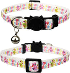3 Pack Easter Cat Collar with Bell Breakaway Adjustable - Image 4