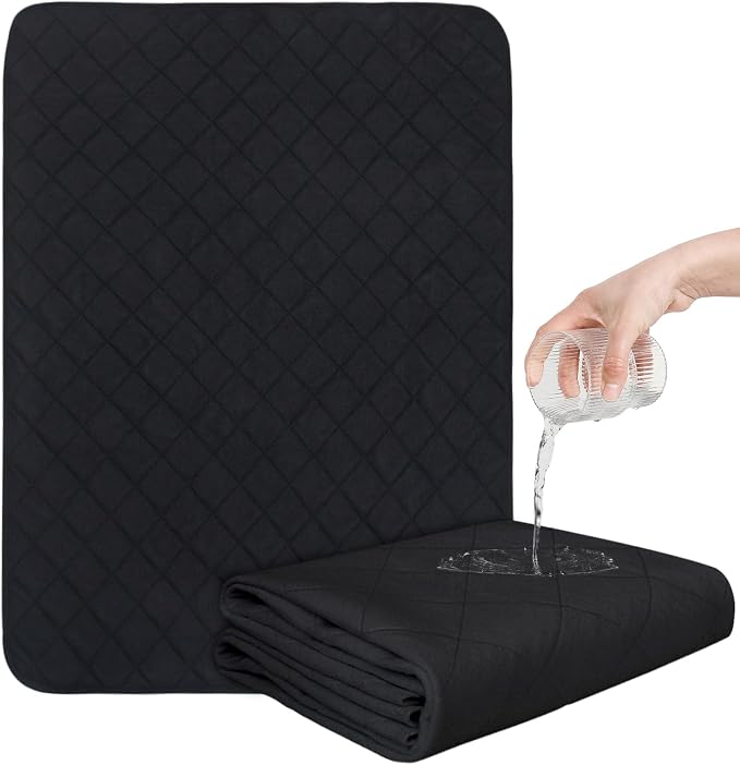 2 Pack Washable Incontinence Bed Pads, Reusable Underpads by Magik+%26+Kover