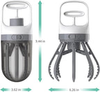 Pooper Scooper for Dogs, 【No Warm Poo in Hand】 Portable 2 in 1 Dog Waste - Image 2