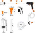 132GPH Manual Aquarium Gravel Cleaner, Fish Tank Siphon Vacuum Cleaner - Image 7