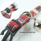 Cat Collar Bowtie with Bell, Quick Release Buckle Safety and Durable Kitties - Image 6