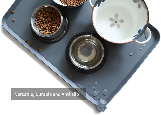 Hoki Found Large Silicone Pet Feeding Tray - Image 4