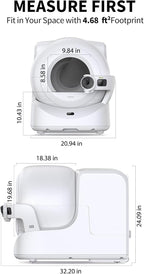 PETKIT Purobot Ultra Auto Waste Packing & Multi-Cat Toilet Behavior Ai Camera - Image 8