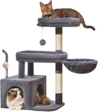 Taoqimiao MS043G Cat Tree, 32.2-Inch Cat Tower - Image 8
