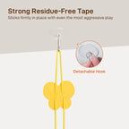 Potaroma Interactive Cat Feather Toys 5 Pcs, Cat Teaser Retractable Hanging - Image 5