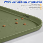 Silicone Pet Feeding Mat with Raised Edge - Image 4