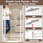 Fairy Baby 51.18" High Extra Tall Cat Gate, 29.5"-40.5" Wide Baby Gate - Image 4