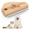Dog Brush for Shedding, Deshedding Brush for Dogs, Pet Hair Removal Tool by Tivray
