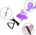 Dnoifne Pet Parrot Bird Harness and Leash, Adjustable Training Design Anti-Bite - Image 4