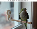 Window Suction Cup Bird Perch Toy - Image 5
