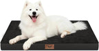 Large Comfy Washable Dog Bed, Orthopedic Egg Crate Foam Dog Crate Mat by TailStories