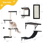 Modern Wall-Mounted Cat Furniture - Image 4