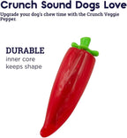 Petstages Crunch Veggies Pepper Dog Chew Toy - Image 5