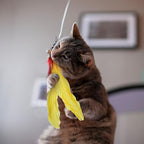 12Pcs Cat Feather Toys Refills, Feather Cat Wand Toys Attachment - Image 6