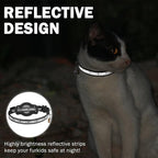 Airtag Cat Collar Breakaway, Reflective Kitten Collar - Image 4
