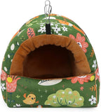 Wontee Bird Nest House Winter Warm Snuggle Hut Bird Bed Hanging Hammock - Image 3