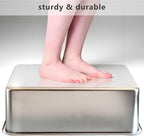 Stainless Steel Cat Litter Box Set, Includes Catnip Fish Toy & Wand Feather Toy - Image 5